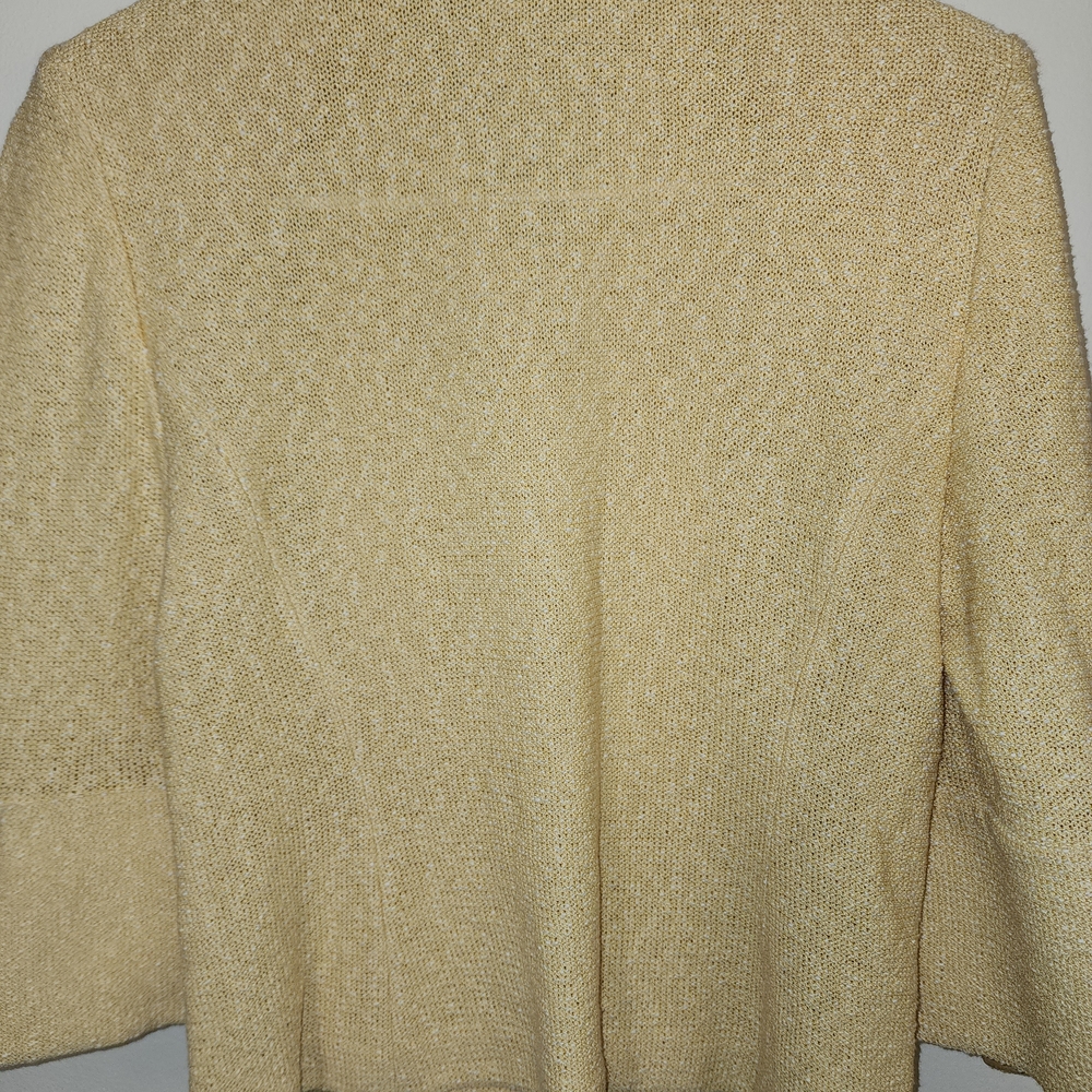 St. John Collection Mustard By Marie Gray Blazer - Picture 3 of 6